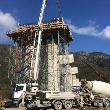 YHT  Yüksek Hızlı Tren Sapanca Doğançay Tünel Ayağı Köprü Viyadük Yapımı Sakarya